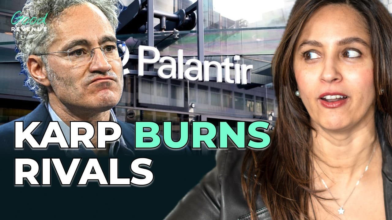 Palantir Sells Freedom From a Trap It Also Sets
